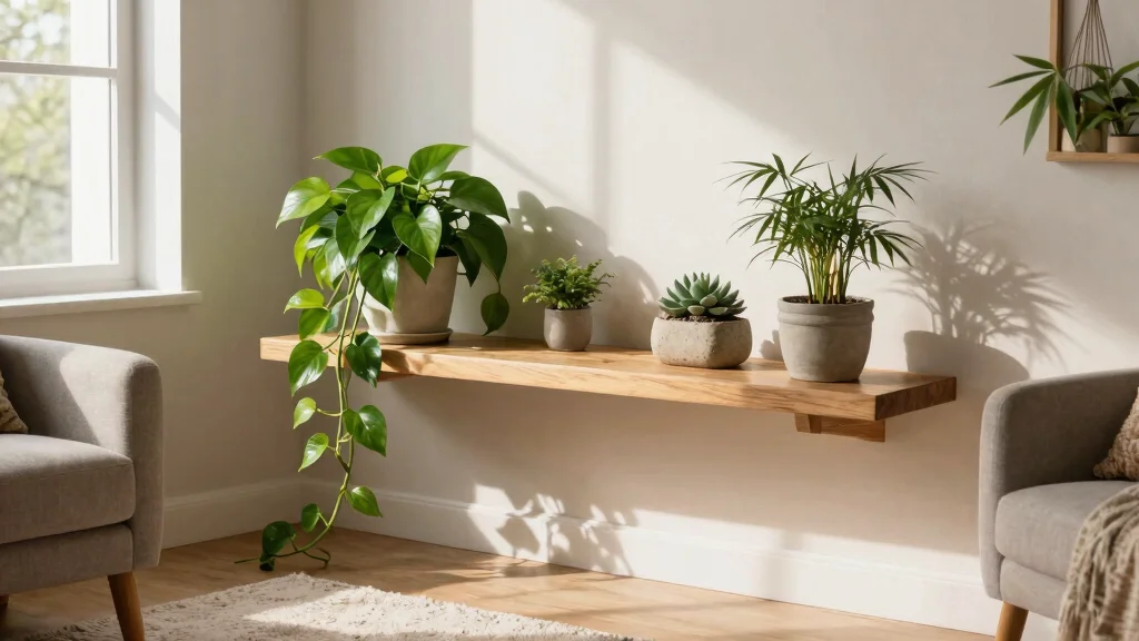 10 Floating Shelf Plant Ideas for Renters