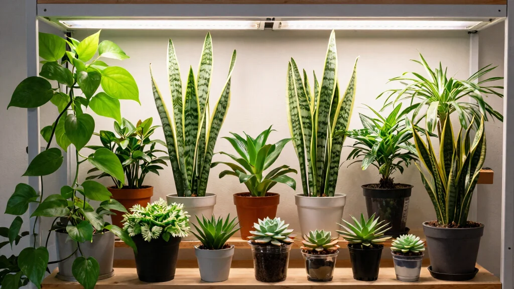 7 Best Houseplants for Grow Light Growing