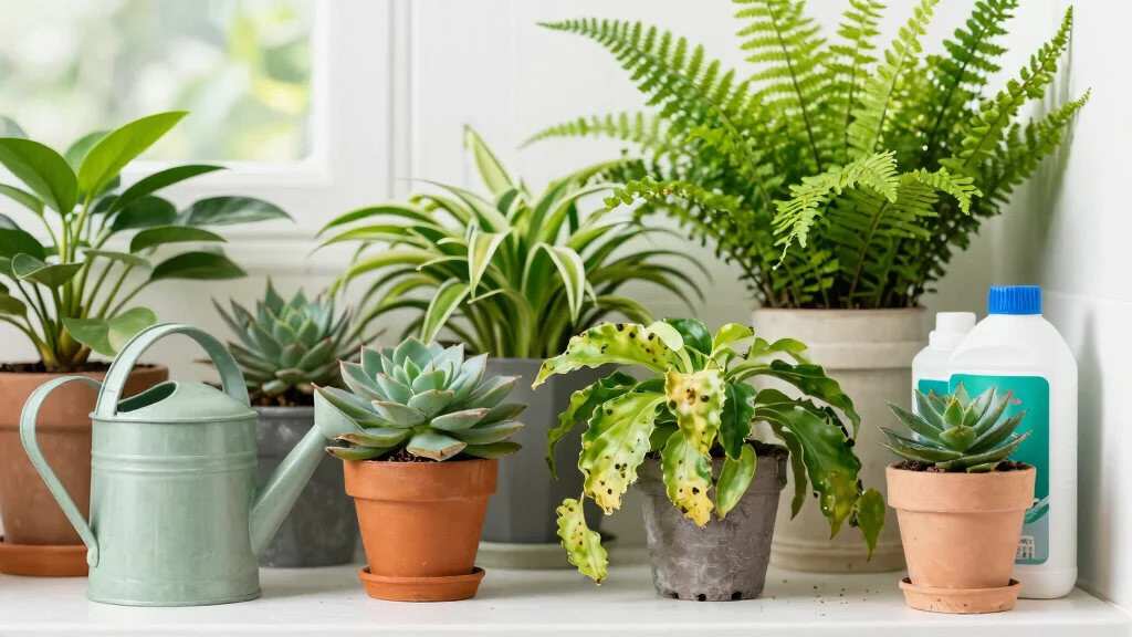 7 Common Houseplant Problems Visual Guide Fix