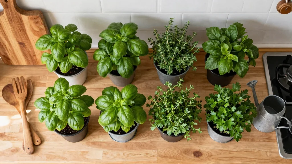 7 Countertop Food Garden Small Kitchen Ideas