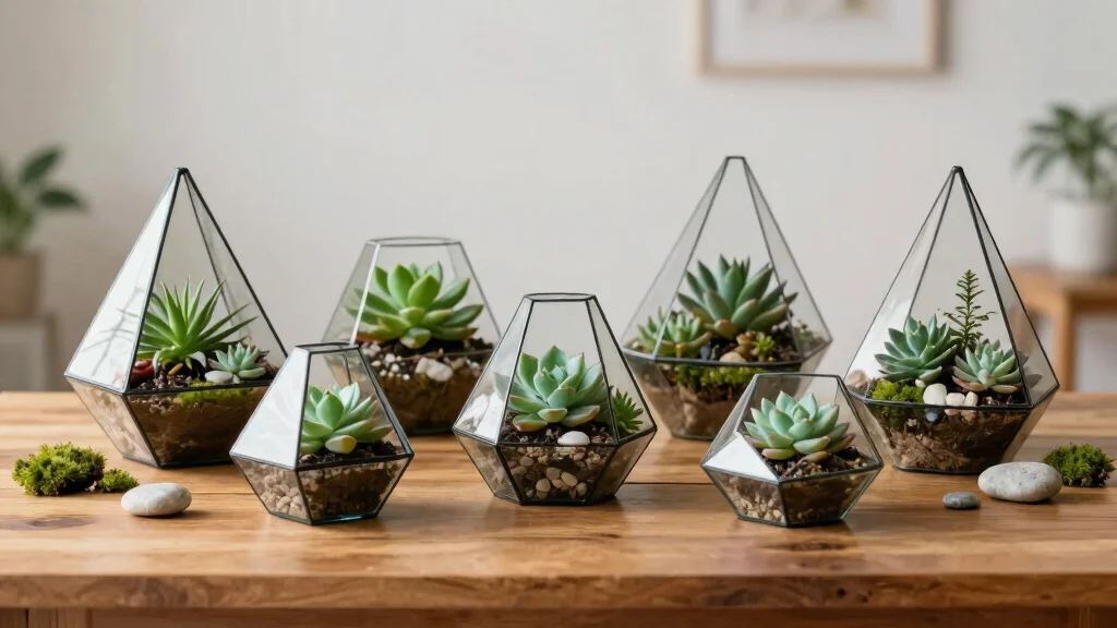 7 Geometric Glass Terrarium Ideas Home Decor
