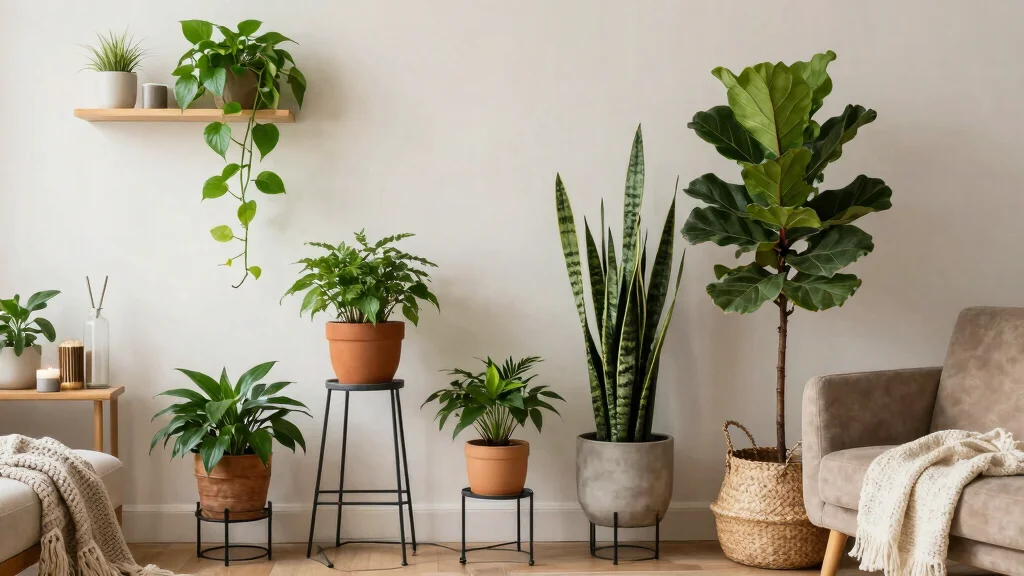 8 Corner Plant Display Ideas for Small Living Rooms