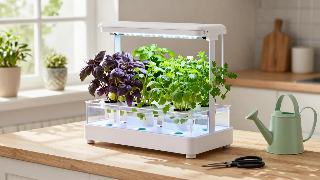 8 Countertop Hydroponic Garden Ideas Small Kitchen