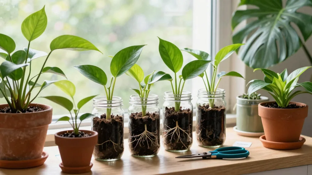 8 Houseplants to Multiply from Cuttings Easily