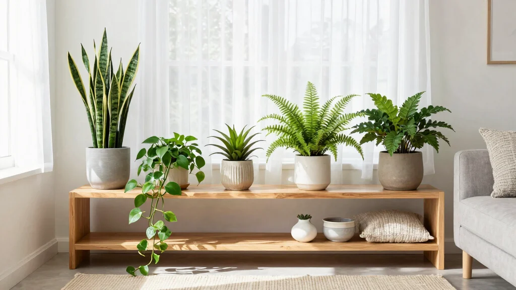 8 Plant Shelf Ideas for Living Room