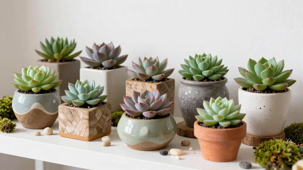 8 Succulent Color Palette Arrangement Ideas