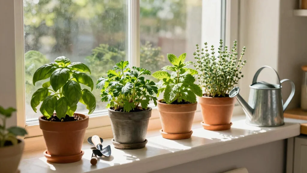 9 Herbs to Grow on a Windowsill Year Round