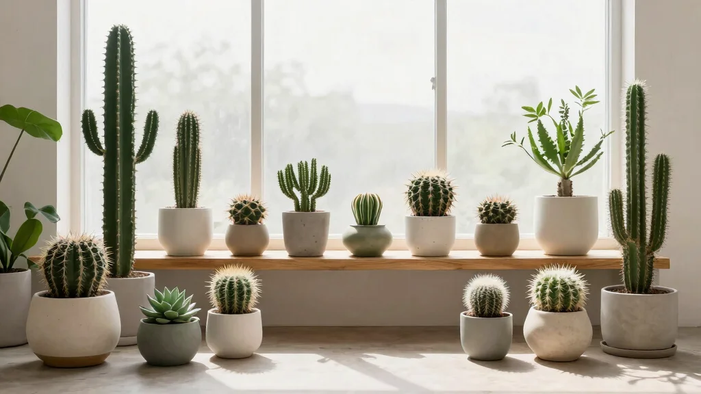 9 Indoor Cactus Ideas Design Modern Style