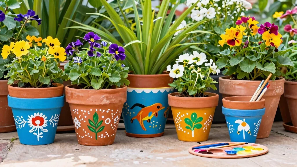 9 Terracotta Pot Painting Ideas DIY Creative