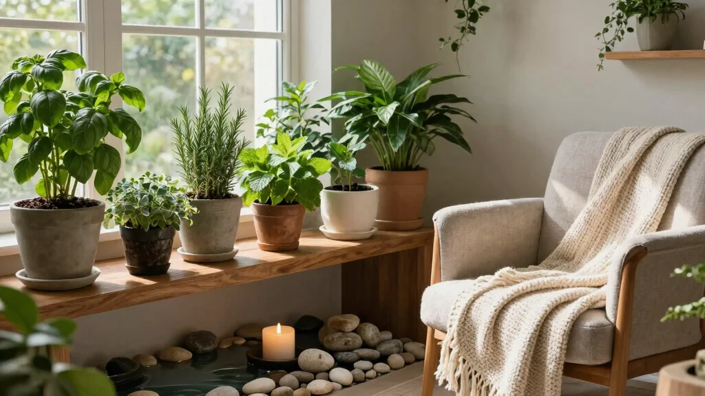 9 Wellness Corner with Plants Ideas Relax