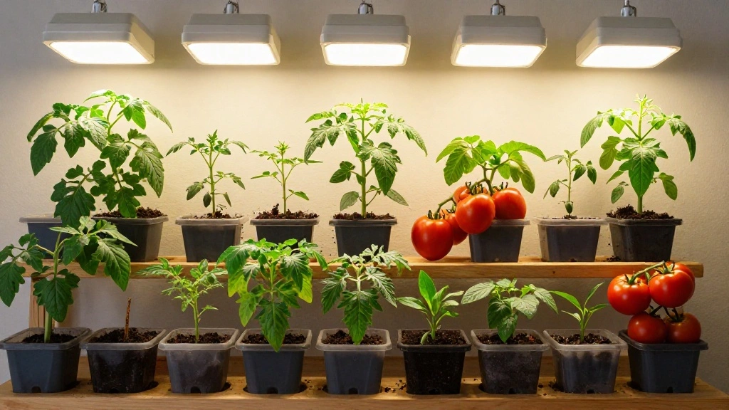 How to Grow Tomatoes Indoors Under Grow Lights (Complete Setup Guide)