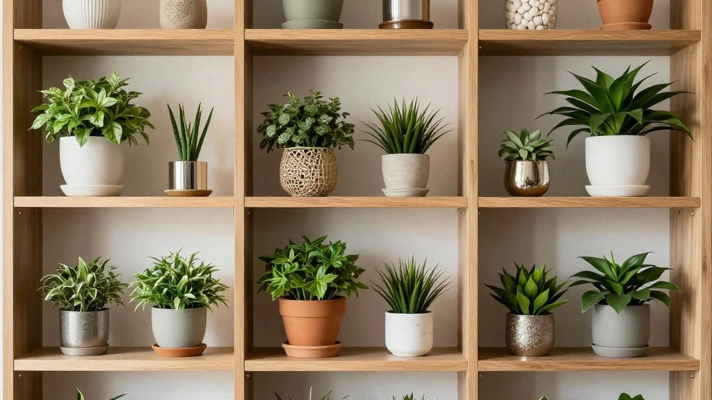 How to Mix Plants and Decor Objects on a Shelf Without It Looking Cluttered